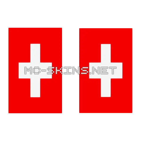 Switzerland Flag cape, outside and lining