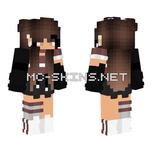 Sydney Minecraft skin, front and back
