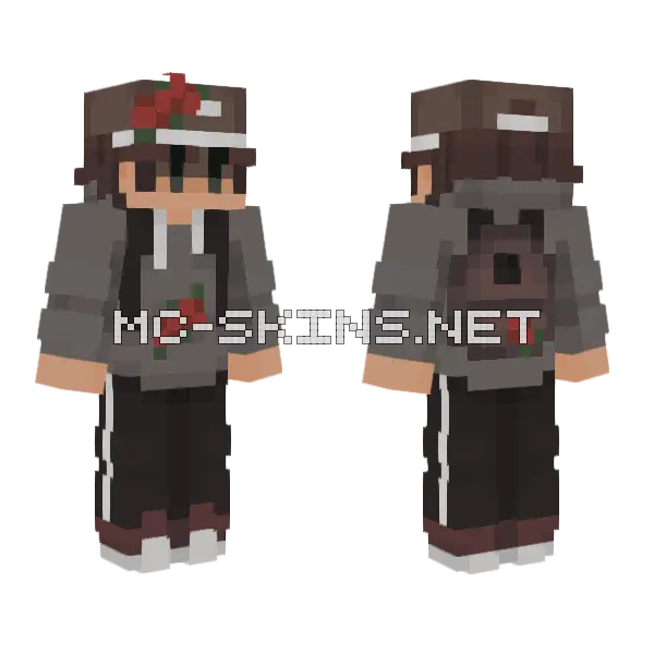 Sylvan Sfa 4 Minecraft skin, front and back