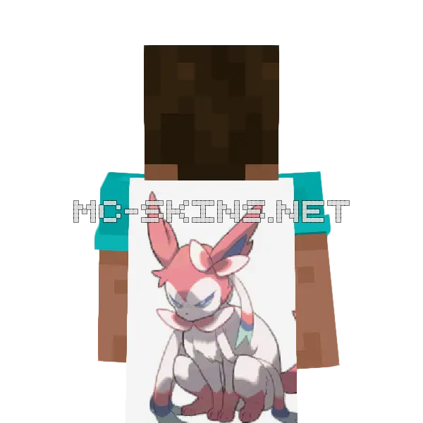 Sylveon Angry cape, outside and lining