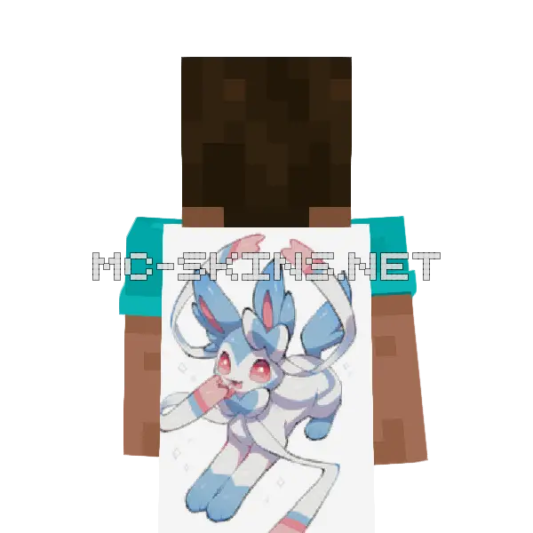 Sylveon Shiny cape, outside and lining