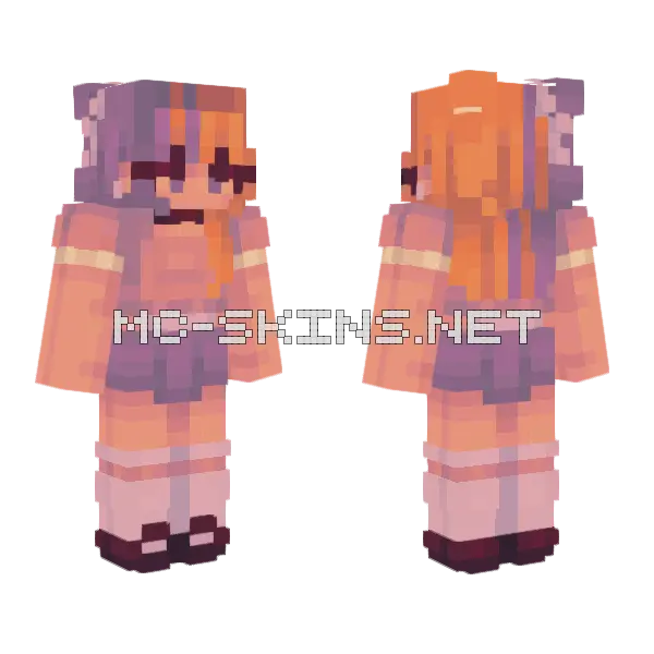 Sympathy Skin Minecraft skin, front and back