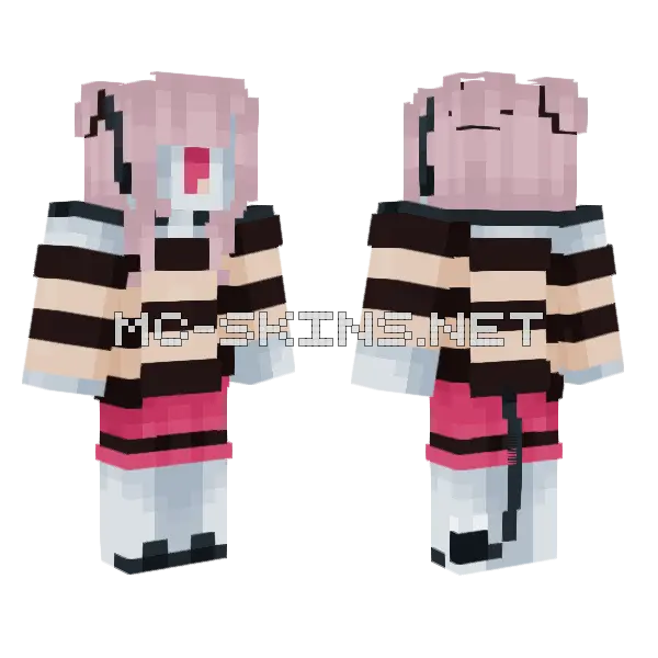Syntax Skin Minecraft skin, front and back