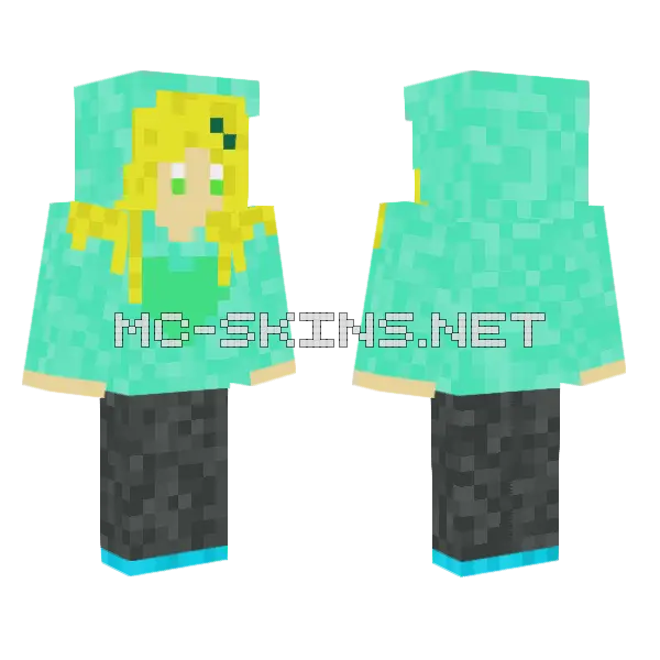 T0binchen Minecraft skin, front and back