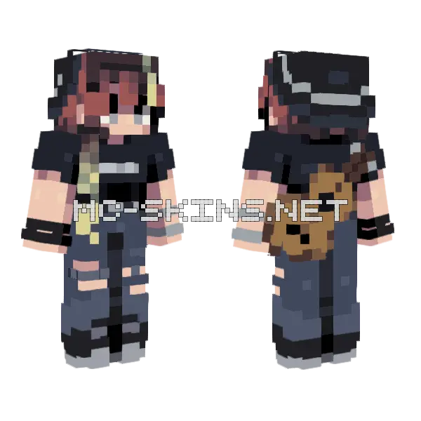 Tags Base Used Minecraft skin, front and back