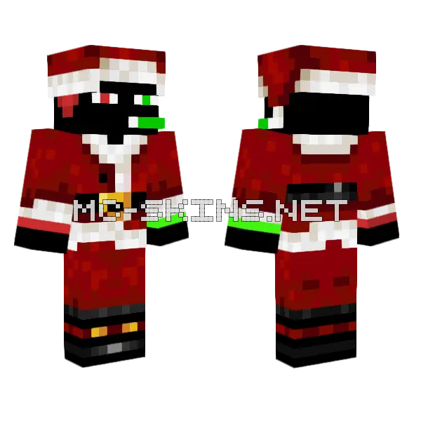 Tahahamisys Christmas Skin Minecraft skin, front and back