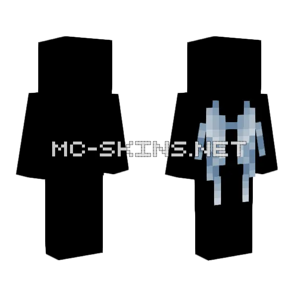 Take Flight Ol Wing Base Minecraft skin, front and back