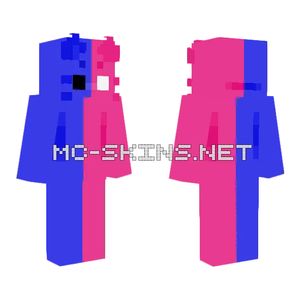 Takin What S Not Yours Minecraft skin, front and back