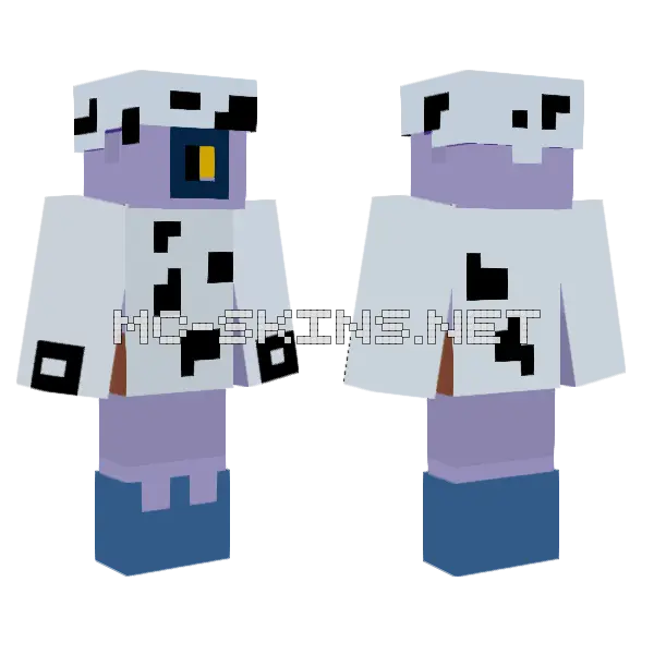 Talisman Darryl Minecraft skin, front and back