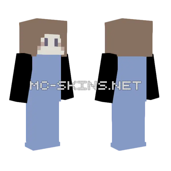 Tall Baby 0 2 Minecraft skin, front and back