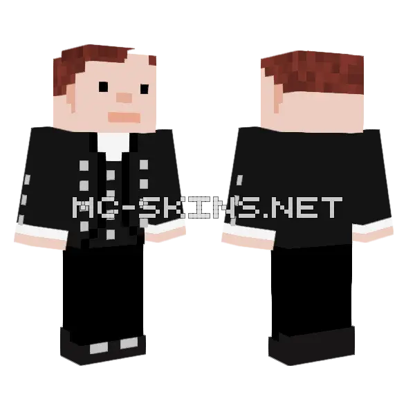Talleiv Roisland Minecraft skin, front and back
