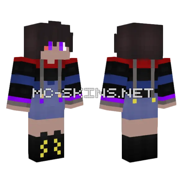Talon Skin Minecraft skin, front and back