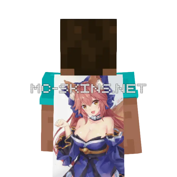 Tamamo no Mae cape, outside and lining