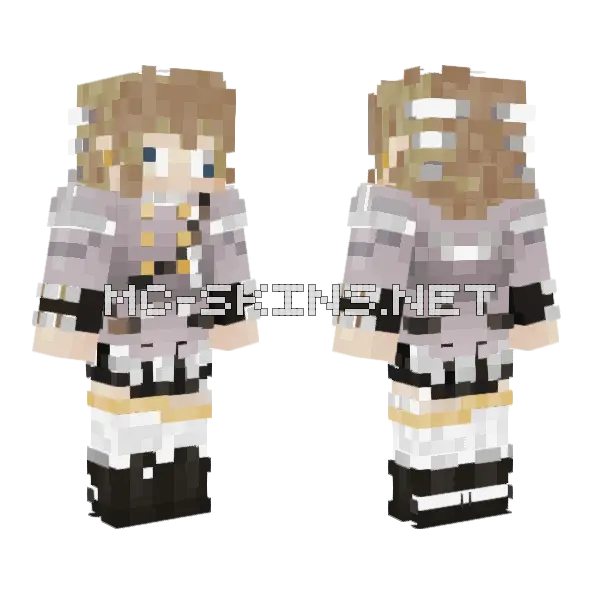 Tandenfee Minecraft skin, front and back