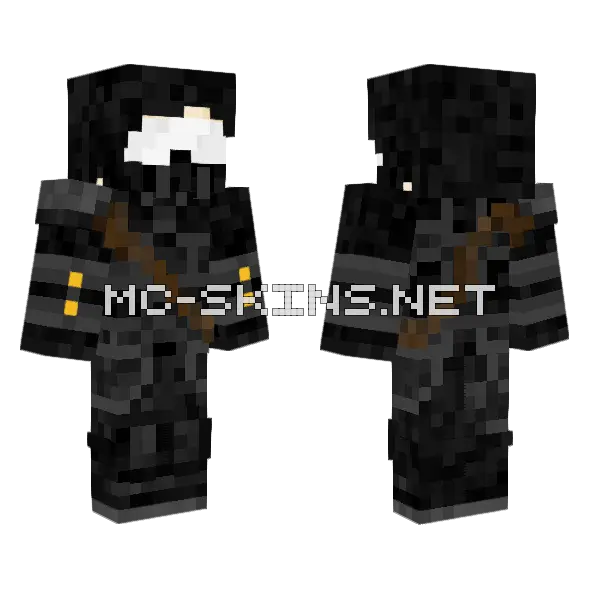 Tano Nakeya Year 2 V2 Minecraft skin, front and back
