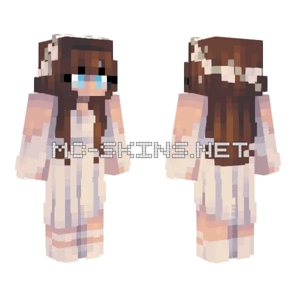 Tashanne Girl Minecraft skin, front and back