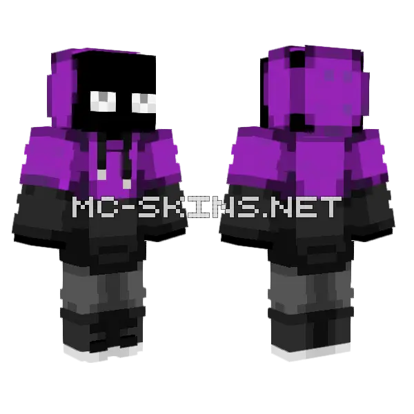 Taskdodger Minecraft skin, front and back
