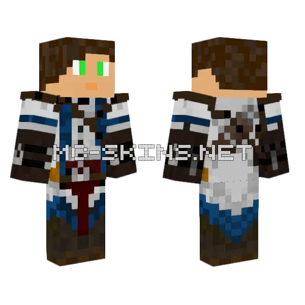 Tdawson Monarch Minecraft skin, front and back