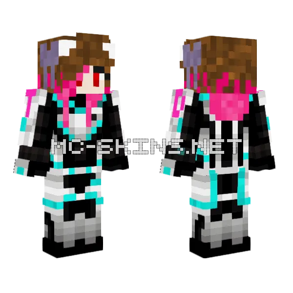 Tdi Cloniux10 Final P387 Minecraft skin, front and back