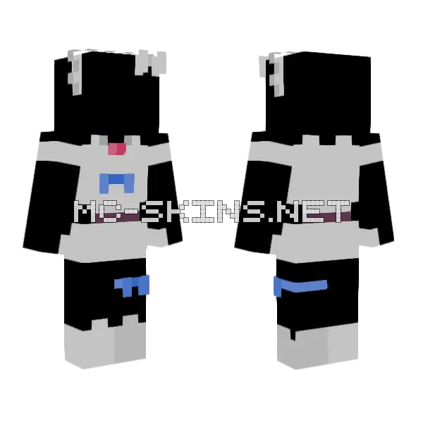 Teaparty Ob Minecraft skin, front and back