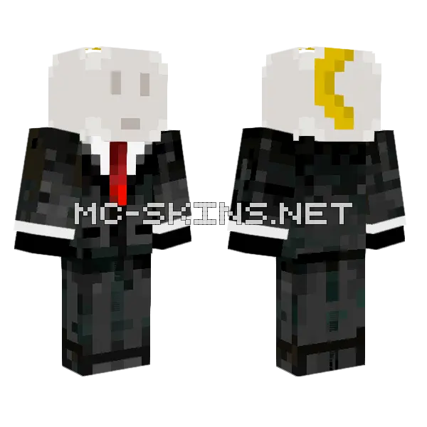 Teateas Minecraft skin, front and back