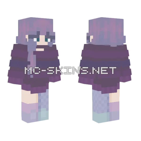 Technicladyy Fan Skin Minecraft skin, front and back