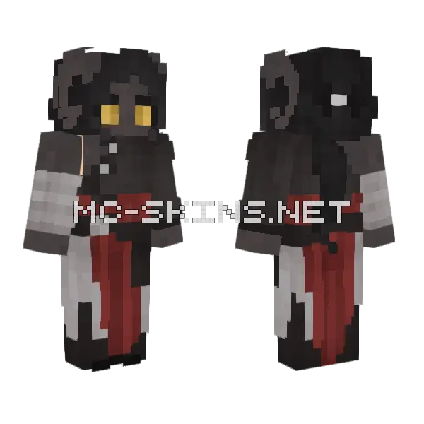 Teefling Minecraft skin, front and back