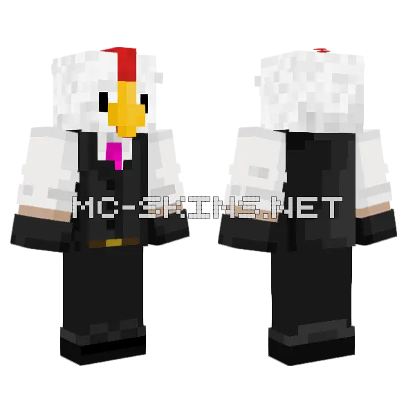 Tefw Tuxedo Skin, front and back