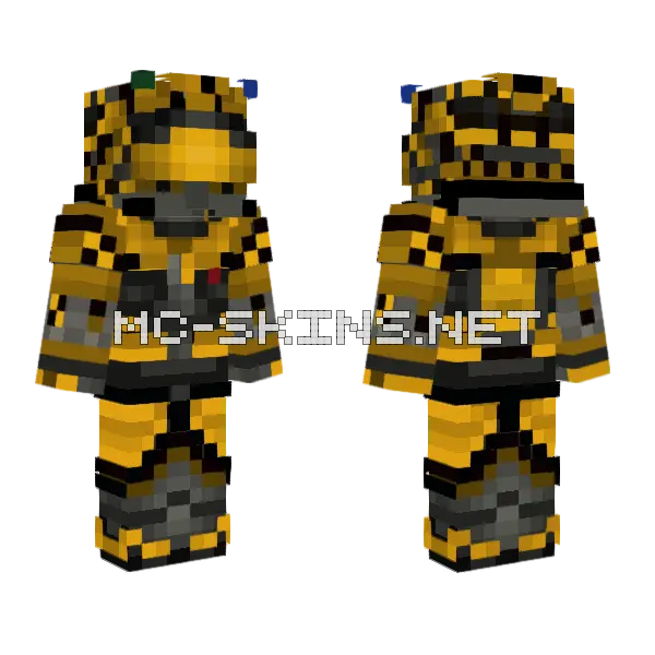 Testflight Pilot Model A Minecraft skin, front and back