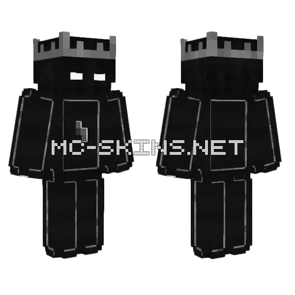 Tfooooooooooty Minecraft skin, front and back