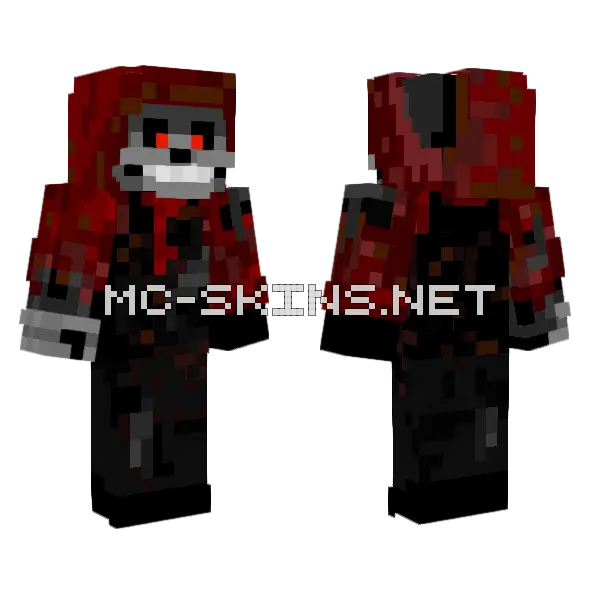 Th1nk O Ween Minecraft skin, front and back