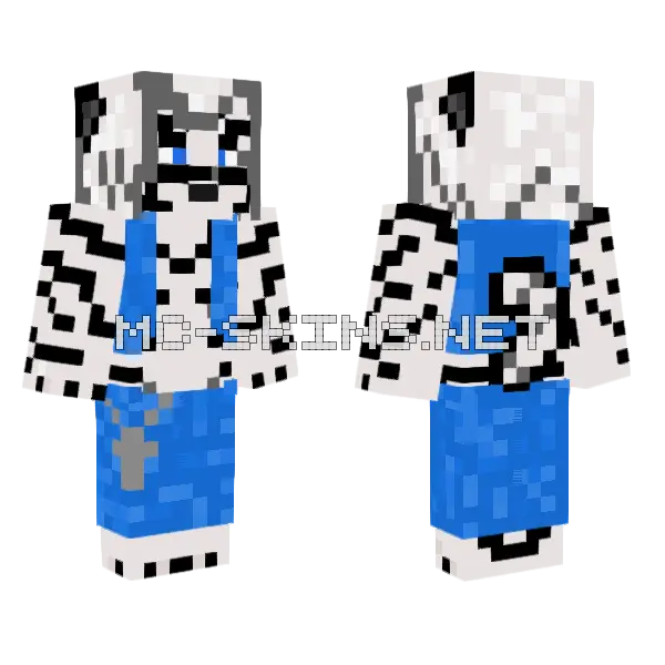 Th3 Dorian Minecraft skin, front and back