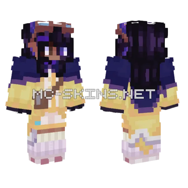 Th3 Watermel0n Minecraft skin, front and back