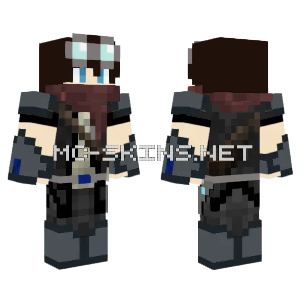 Thadoc007 2 0 No Cape Minecraft skin, front and back