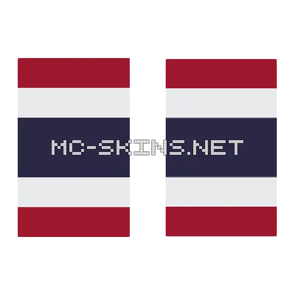 Thailand Flag cape, outside and lining