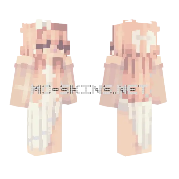 Thank You All For 200 Followers Minecraft skin, front and back