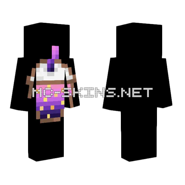 Thank You For 3100 Followers Minecraft skin, front and back