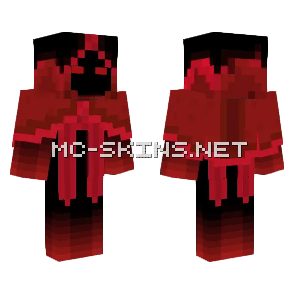 That Red Thing Minecraft skin, front and back