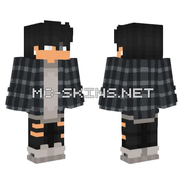 Thats Beyond Me Minecraft skin, front and back