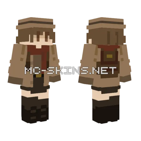 The Alt Is On The Loose Minecraft skin, front and back