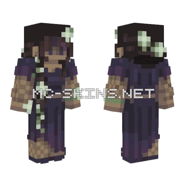 The Artist Minecraft skin, front and back