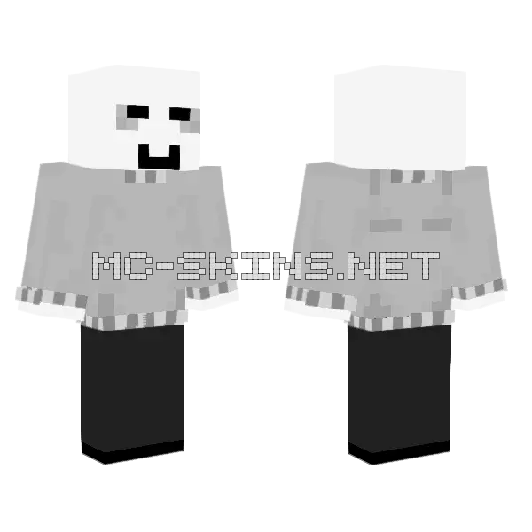 The Best Friend Minecraft skin, front and back