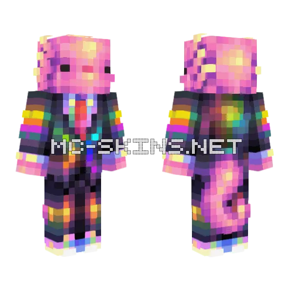 The Boss Ce Minecraft skin, front and back