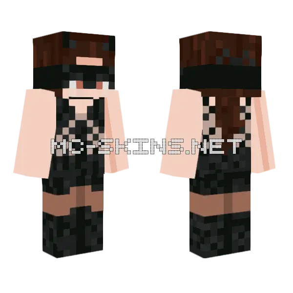 The Boy Is Mine Ari Minecraft skin, front and back