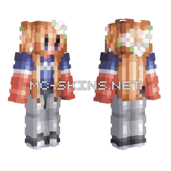 The Comeback RCE Tourny Minecraft skin, front and back