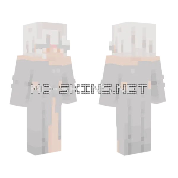 The Dead God 1 2 Minecraft skin, front and back