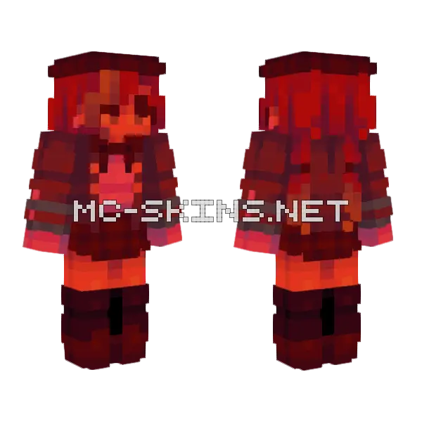 The Diary Of Jane Minecraft skin, front and back
