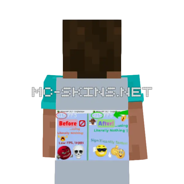 The fact that this mod has better compatibility Minecraft cape worn on a player