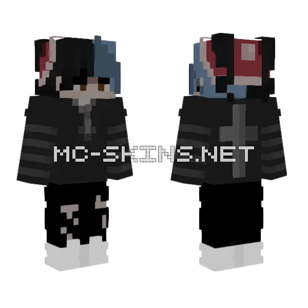 The Fit Is Awesome Minecraft skin, front and back