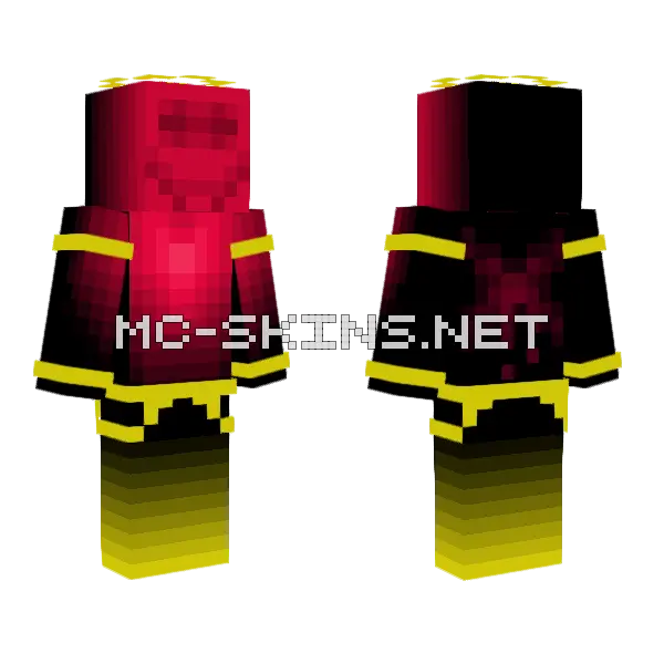 The Host Minecraft skin, front and back